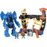 Fisher-Price Imaginext DC Super Friends Batman Centro de Mando Robot Set de Juego con Figuras y Accesorios, +3 años