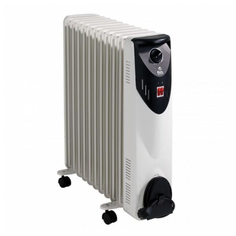 Radiador FM RW-25 2500W 3 potencias: 1000 W / 1500 W / 2500 W con termostato de seguridad Radiador FM RW-25 2500W 3 potencias: 1000 W / 1500 W / 2500 W con termostato de seguridad