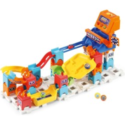 VTech Circuito de canicas Interactivo  Marble Rush Racing Track Set, edad +4 años