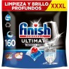 Finish Powerball Ultimate Infinity Shine, Pastillas para el Lavavajillas, 2 packs de 80, total 160 Pastillas