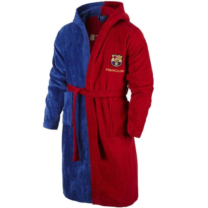 Albornoz Oficial del Fútbol Club Barcelona Adulto 100% Algodón Rizo Americano, producto oficial Albornoz Oficial del Fútbol Club Barcelona Adulto 100% Algodón Rizo Americano, producto oficial