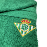 Albornoz Oficial del Rela Betis Balompié tallas Adultos 100% Algodón Rizo Americano, producto oficial