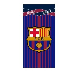 Toalla Playa Fútbol Club Barcelona 70x140 cm producto oficial, microfibra