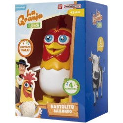 La Granja de Zenon muñeco Bartolito Bailongo - Baila tus canciones favoritas de la serie - Bandai edad +3 años