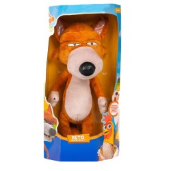 Peluche Lobo Beto musical La Granja de Zenon Bandai edad +0 años emite divertidas frases y canciones