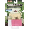 Minecraft figura Gato Persa incluye cama y salmón crudo Mattel edad +6 años JCN30