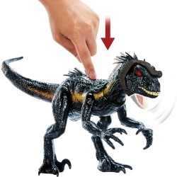 Dinosaurio Indoraptor Jurassic World con sonidos y ataques Mattel edad +4 años HKY11
