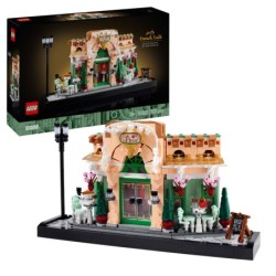 LEGO 10362 Cafetería Francesa Speed Champions contiene 1101 piezas - edad 18+ años.