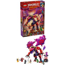 LEGO 71832 Dragón del Caos: Colmillo Tronador NINJAGO contiene 668 piezas - edad 8+ años.