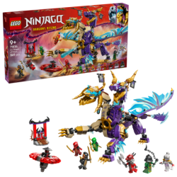 LEGO 71836 Dragón de la Concentración: Arc NINJAGO contiene 869 piezas - edad 9+ años.