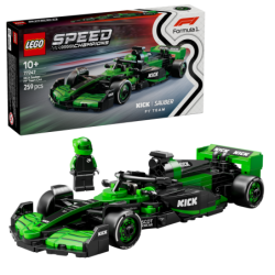 LEGO 77247 Coche de Carreras KICK Sauber F1® Team C44 Speed Champions contiene 259 piezas - edad 10+ años.