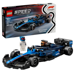 LEGO 77249 Coche de Carreras Williams Racing FW46 F1® Speed Champions contiene 263 piezas - edad 10+ años.