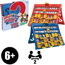 ¿Quién Es Quién? Adivinar el Personaje y Superhéroes, Juego de Mesa edad +6 años Hasbro Gaming
