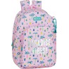 Mochila doble compartimento adaptable a carro Moos Paradise espaldar acolchado tamaño 30x14x46cm