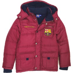 Anorak Chaqueta Fútbol Club Barcelona infantil Roja Talla 6 producto oficial