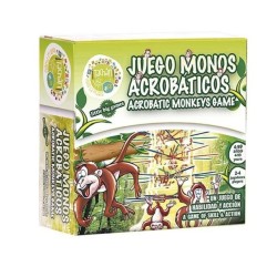 Monos Acrobáticos Juego de mesa edad +5 años Todos los monitos cuelgan de las ramas, y habrá que evitar que caigan