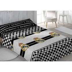 Juego de sábanas Real Madrid 3 Piezas sábana, bajera y funda de almohada para cama 90cm producto oficial