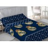 Juego de sábanas Real Madrid 3 Piezas sábana, bajera y funda de almohada para cama 90cm producto oficial