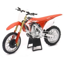 Moto juguete Honda CRF450R NewRay escala 1:12 réplica longitud 17cm edad +5 años Motocross