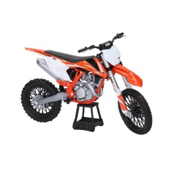 Moto juguete KTM 450 SX-F NewRay escala 1:10 réplica moto cross edad +8 años longitud 20cm aprox