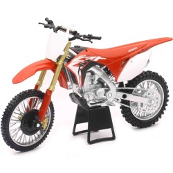 Moto juguete Honda CRF450R 1:6 NewRay réplica moto cross edad +8 años longitud aprox 35cm