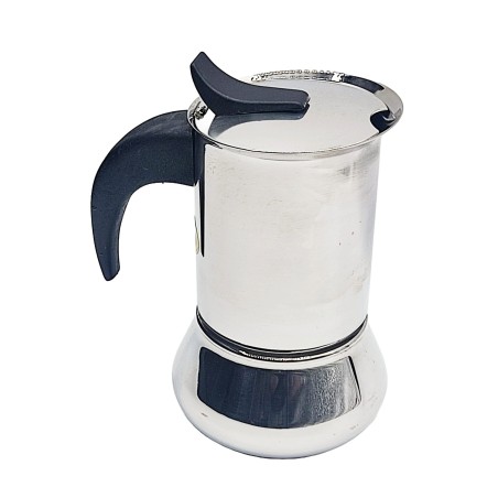 Cafetera Taurus 3 tazas Trezzo Especial vitro apta para todo tipo de cocinas acero inoxidable 18-10 apta para lavavajillas