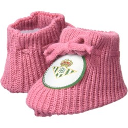 Patucos para bebé del Real Betis rosa niña recién nacidos producto oficial