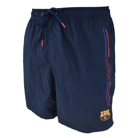 Bañador Fútbol Club Barcelona para adulto Navy producto oficial Material: poliéster con bolsillos laterales