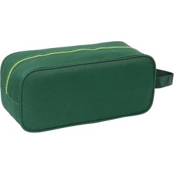 Zapatillero Real Betis Balompié con asa tamaño 34x14x15 cm resistente al agua escudo caucho