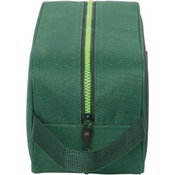 Zapatillero Real Betis Balompié con asa tamaño 34x14x15 cm resistente al agua escudo caucho