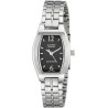 Reloj señora Casio Collection LTP-1281PD-1A correa de acero plateada esfera negra