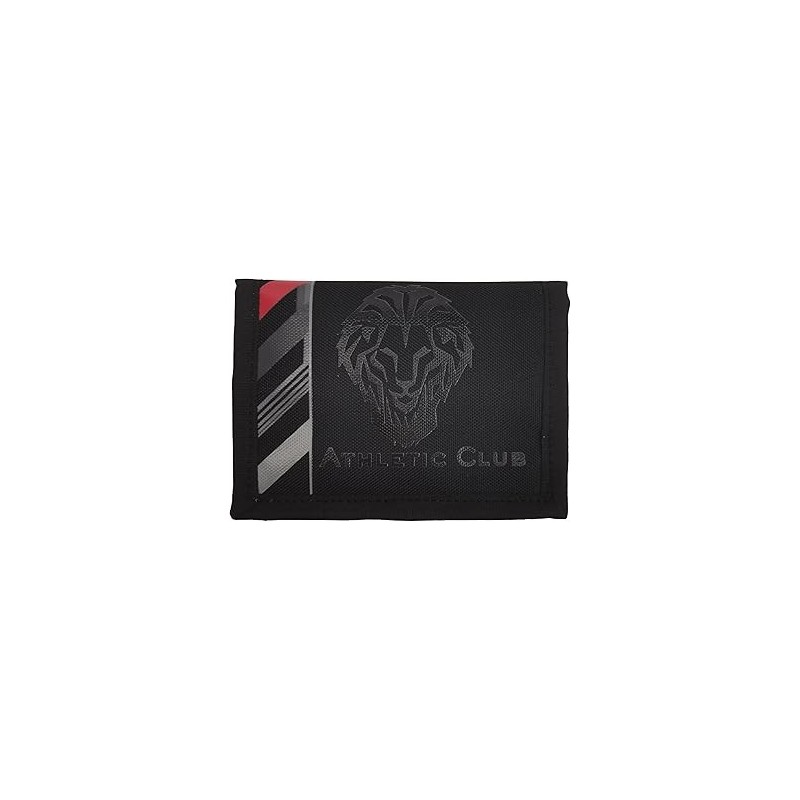 Athletic Club de Bilbao Billetera - Lehoi producto oficial con diferentes compartimentos para monedas, billetes y docmentos.
