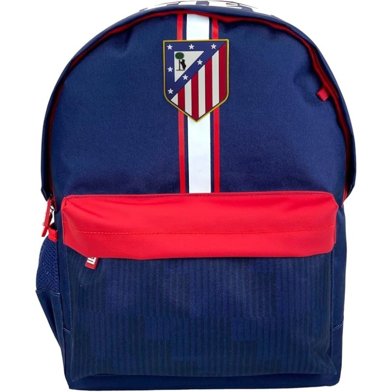 Mochila  Atlético de Madrid Adaptable a Trolley producto oficia lAltura 40cm.x Ancho 30 cm. x Grosor 18 cm.