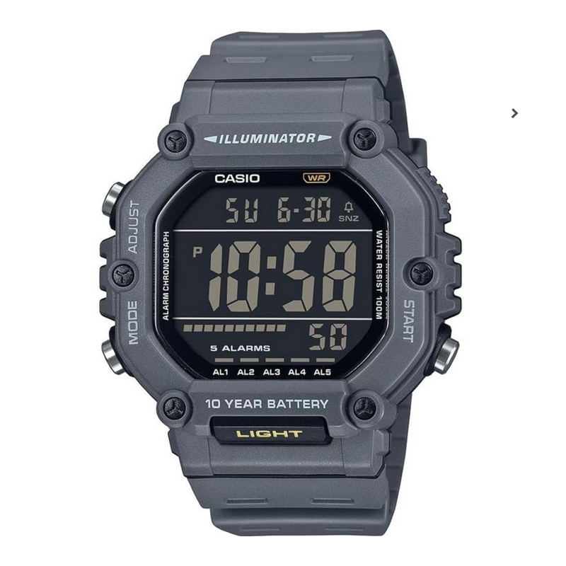 Reloj CASIO Collection AE-1600H-8BVDF Reloj de Pulsera Digital para Hombre Color Negro