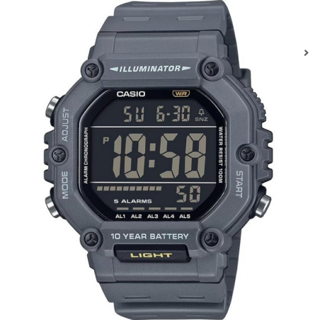 Reloj CASIO Collection AE-1600H-8BVDF Reloj de Pulsera Digital para Hombre Color Negro