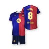 Pedri 8 primera equipación 24-25 Fútbol Club Barcelona réplica camiseta y pantalón producto oficial