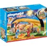 PLAYMOBIL Christmas 9494 Belén con Luz, incluye 4 figuras edad +4 años