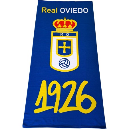 Toalla Real Oviedo tamaño 180x90cm producto oficial