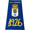 Toalla Real Oviedo tamaño 180x90cm producto oficial
