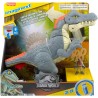 Fisher-Price Imaginext Jurassic World Ultra Snap Spinosaurus Dinosaurio de Juguete Grande con Luces, +3 años Mattel HML41