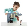 Fisher-Price Imaginext Jurassic World Ultra Snap Spinosaurus Dinosaurio de Juguete Grande con Luces, +3 años Mattel HML41