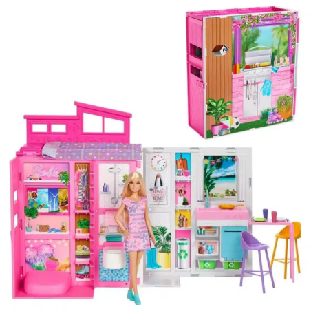Muñeca Barbie con apartamento HRJ77 Mattel edad +3 años edición especial 65 aniversario