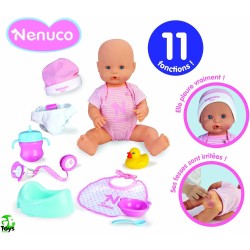 Nenuco - Sara, muñeca 11 Funciones interactivas leer descripción edad +3 Famosa tamaño 42cm se puede bañar