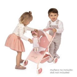 Silla de paseo carrito para Muñeca 4 Ruedas edad +3 años Decuevas