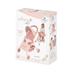 Silla de paseo carrito para Muñeca 4 Ruedas edad +3 años Decuevas