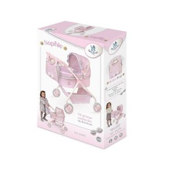 Mi primer Coche de Muñeca carrito de paseo con capota SOPHIE Decuevas 60x35x50cm edad +3 años