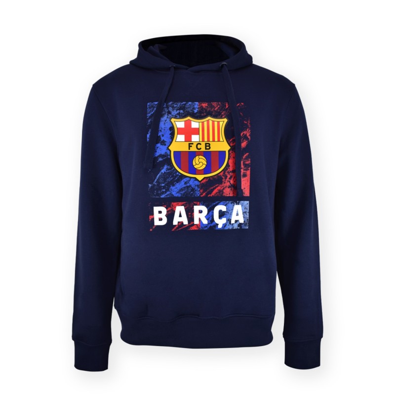 Sudadera Hoodie Fútbol Club Barcelona con gorro Marble adulto producto oficial Barça