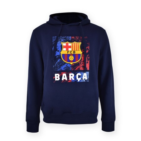 Sudadera Hoodie Fútbol Club Barcelona con gorro Marble adulto producto oficial Barça