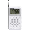Daewoo Radio Digital DRP-115 de Bolsillo Am/FM Sintonización Digital Transistor con Pantalla LCD | Color Blanco