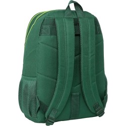 Mochila Safta Escolar de Real Betis Balompié, 32x16x44cm adaptable a carro espaldar acolchado producto oficial
